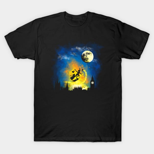 Magical Night T-Shirt by Daletheskater